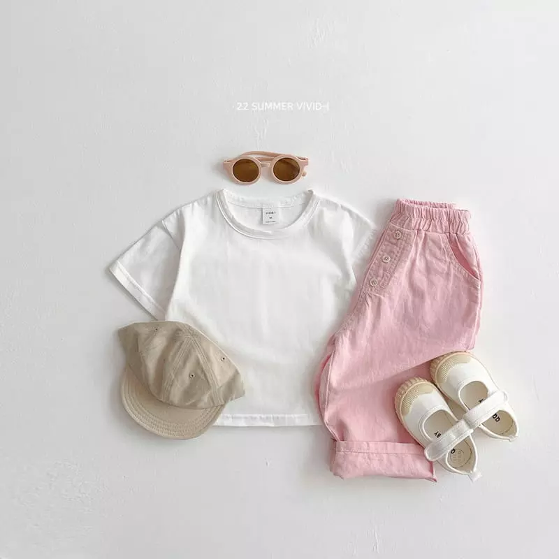 Vivid I - Korean Children Fashion - #minifashionista - Summer One More Tee - 11