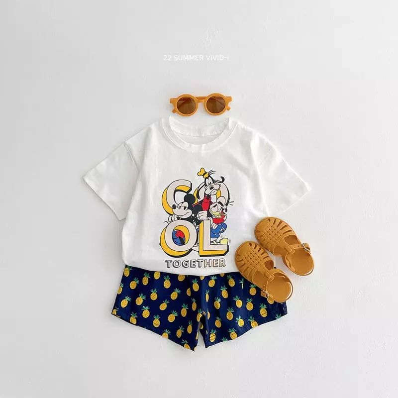 Vivid I - Korean Children Fashion - #magicofchildhood - Disney Cool Tee - 4