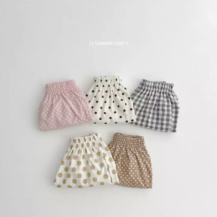 Vivid I - Korean Children Fashion - #minifashionista - Paint Shorts - 2