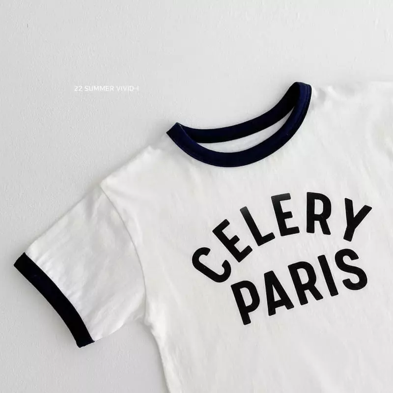 Vivid I - Korean Children Fashion - #prettylittlegirls - Celery Tee - 6