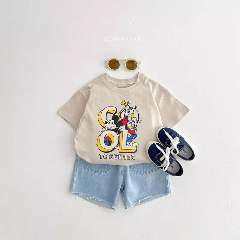 Vivid I - Korean Children Fashion - #prettylittlegirls - Disney Cool Tee - 5
