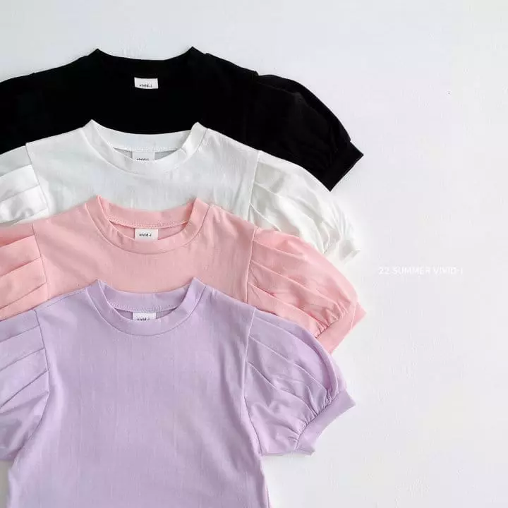 Vivid I - Korean Children Fashion - #prettylittlegirls - Puff Tee