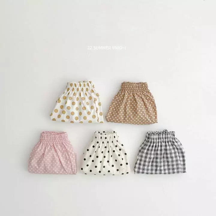 Vivid I - Korean Children Fashion - #prettylittlegirls - Paint Shorts - 3