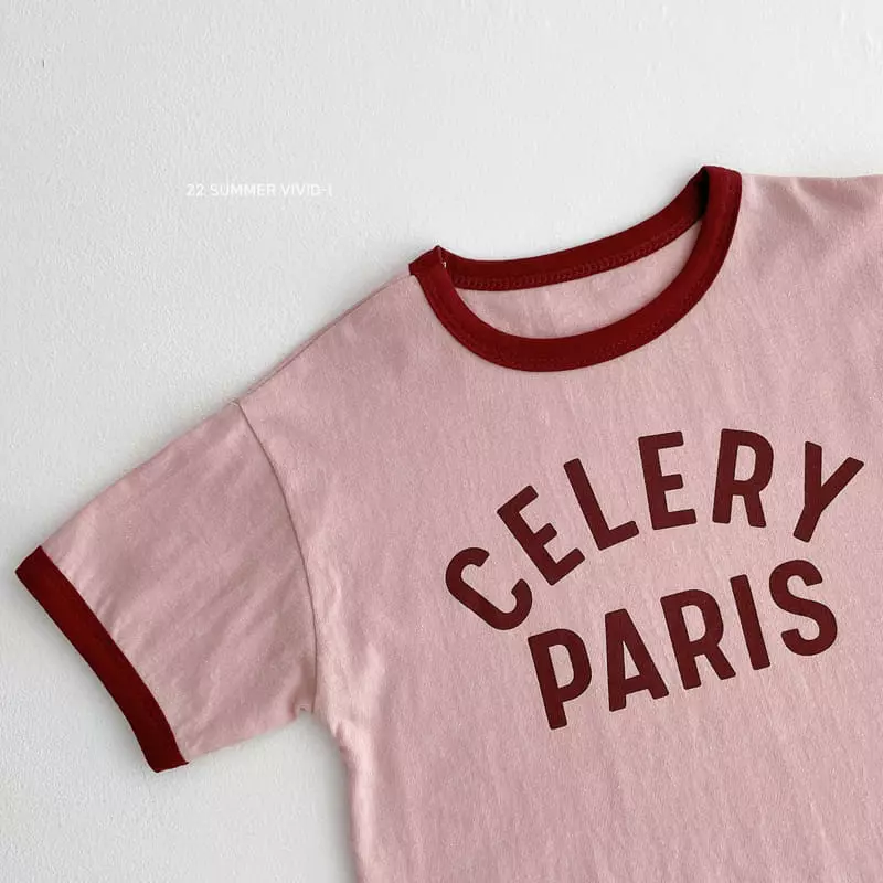 Vivid I - Korean Children Fashion - #todddlerfashion - Celery Tee - 7
