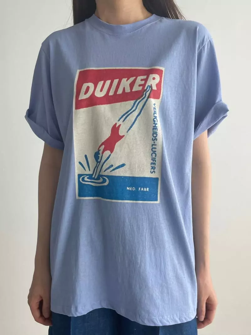 Washingroom - Korean Women Fashion - #pursuepretty - Diving Tee - 2