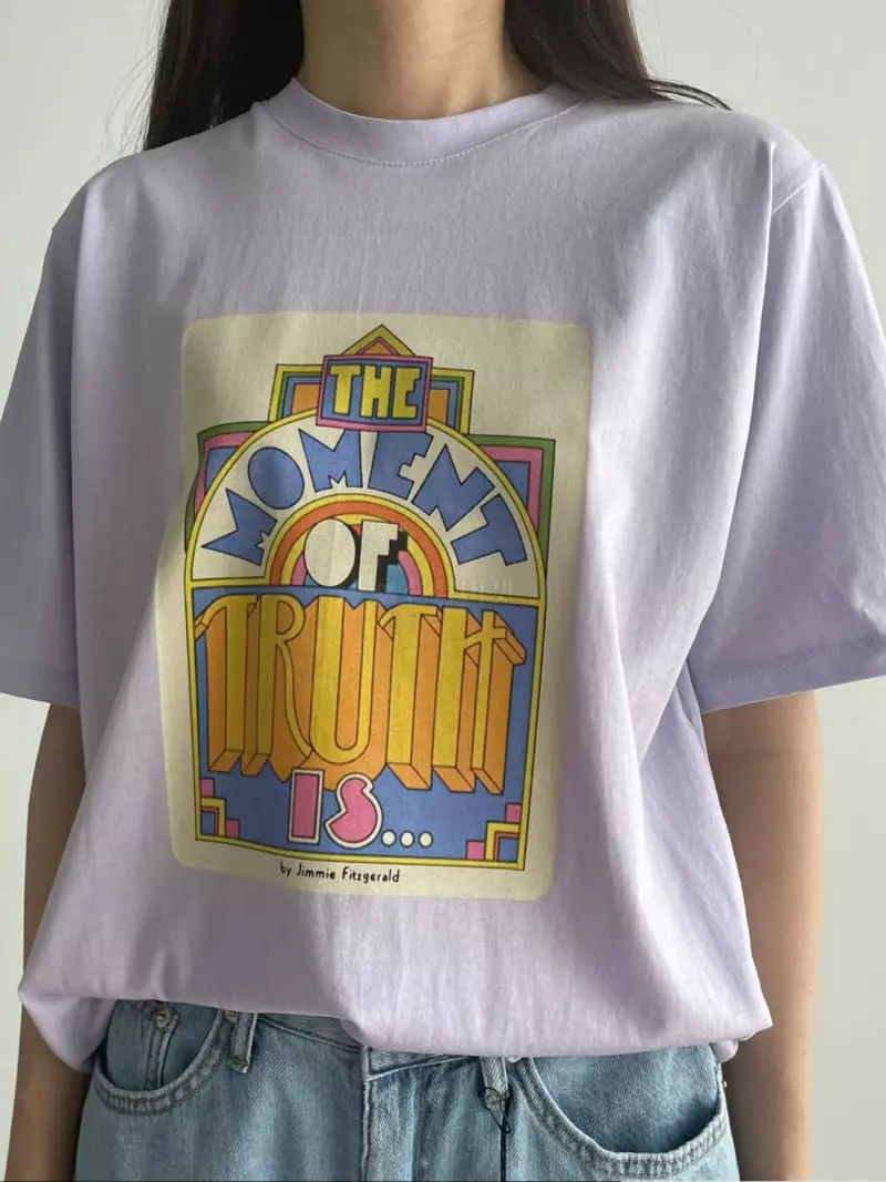 Washingroom - Korean Women Fashion - #womensfashion - Castle Tee - 3