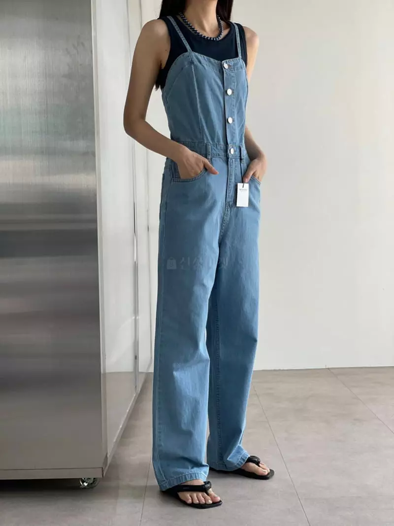 Washingroom - Korean Women Fashion - #womensfashion - Summer Jumpsuit