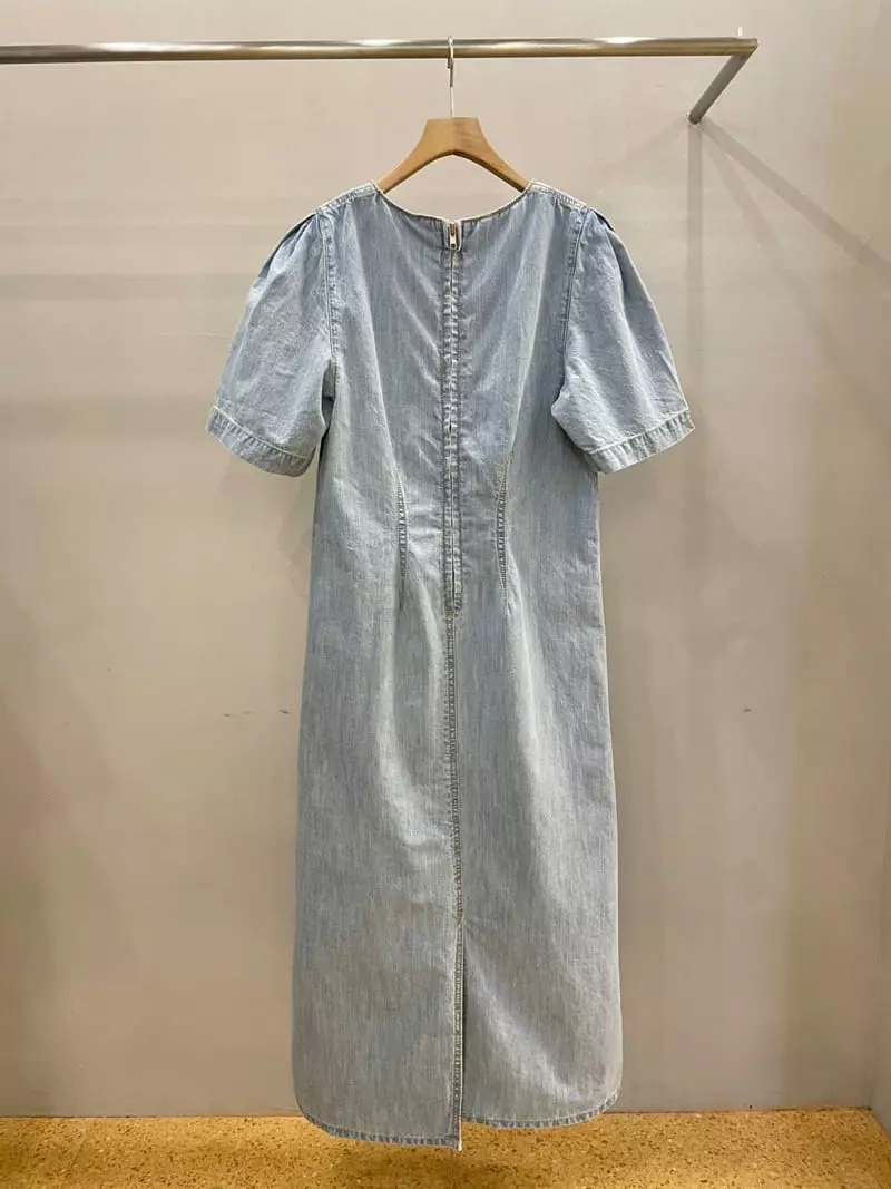 Washingroom - Korean Women Fashion - #momslook - 951 Denim One-piece - 4