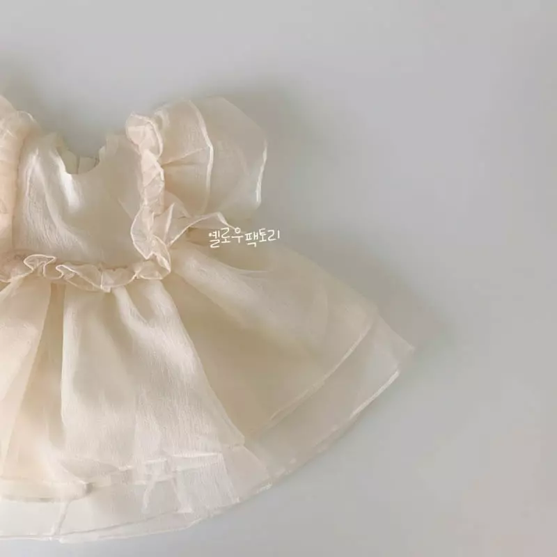 Yellow Factory - Korean Children Fashion - #Kfashion4kids - Butter Fly One-piece - 6