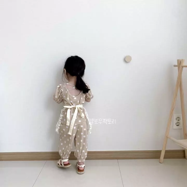 Yellow Factory - Korean Children Fashion - #fashionkids - Half Apron - 4