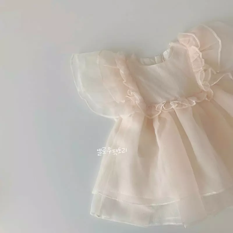 Yellow Factory - Korean Children Fashion - #littlefashionista - Butter Fly One-piece - 7