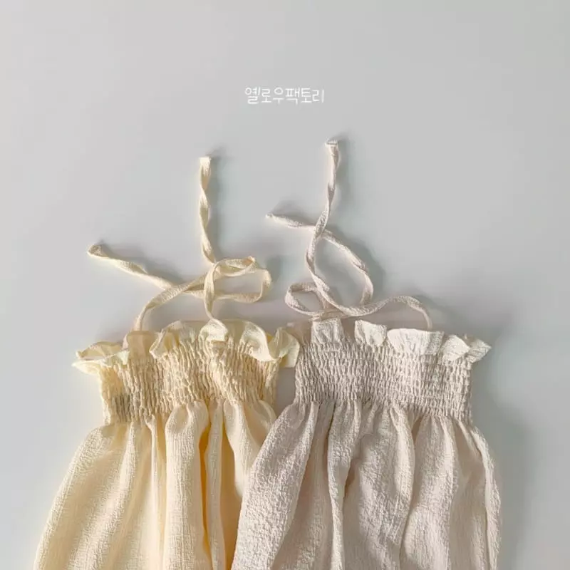 Yellow Factory - Korean Children Fashion - #minifashionista - Ssg Smocked Jumpsuit - 5