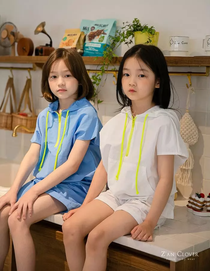 Zan Clover - Korean Children Fashion - #Kfashion4kids - Gcargo Anorak Top Bottom Set - 7