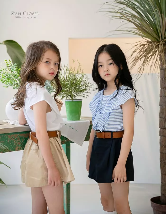 Zan Clover - Korean Children Fashion - #childofig - Mini Miu Skirt - 12