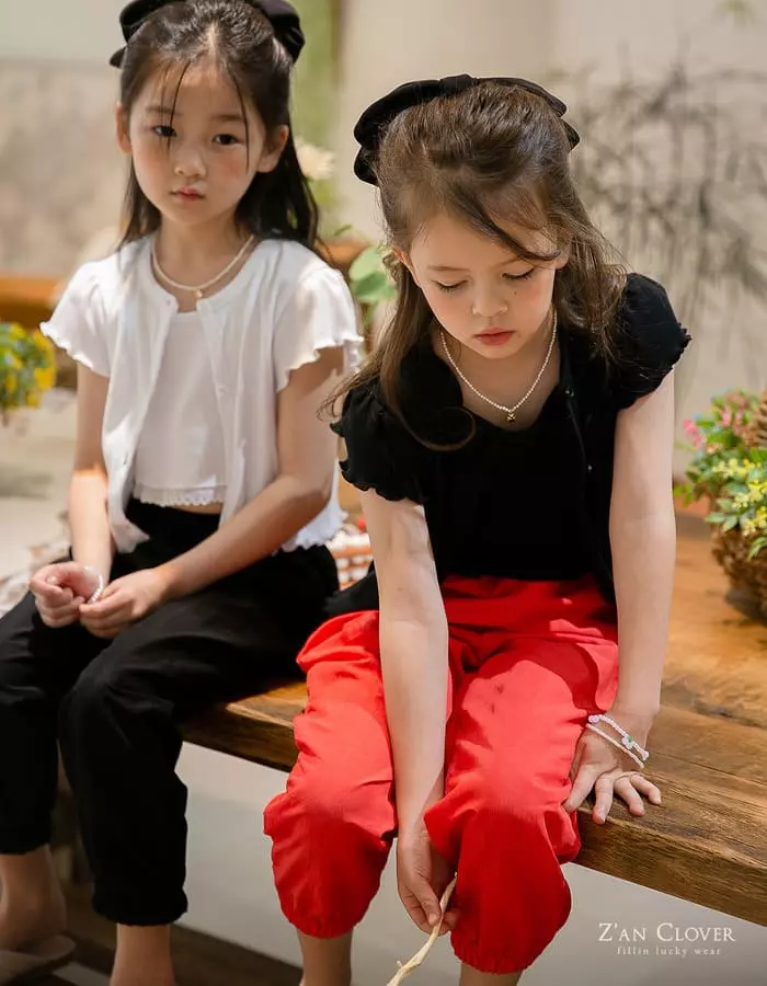 Zan Clover - Korean Children Fashion - #childofig - Summer Jogger Pants - 6