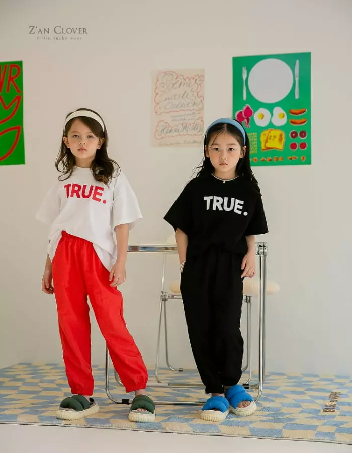 Zan Clover - Korean Children Fashion - #childofig - Summer Jogger Pants - 7