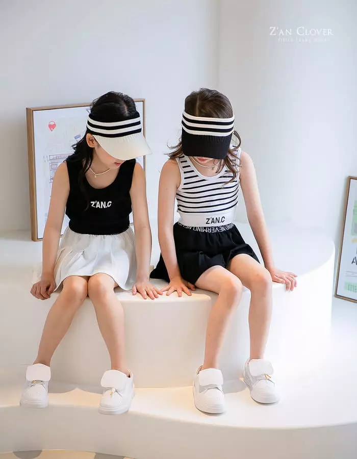 Zan Clover - Korean Children Fashion - #childofig - All That Pleats Skirt - 3