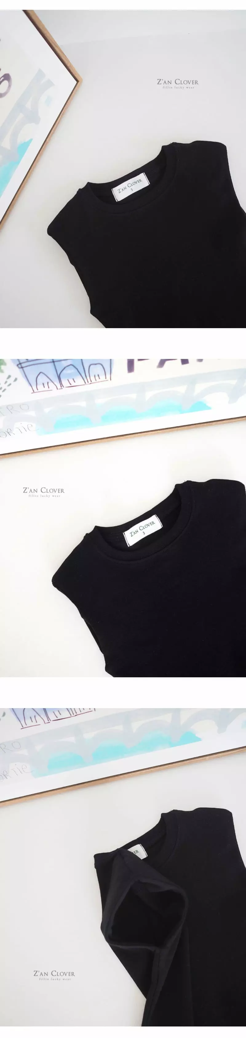 Zan Clover - Korean Children Fashion - #discoveringself - Pad Sleeveless - 6