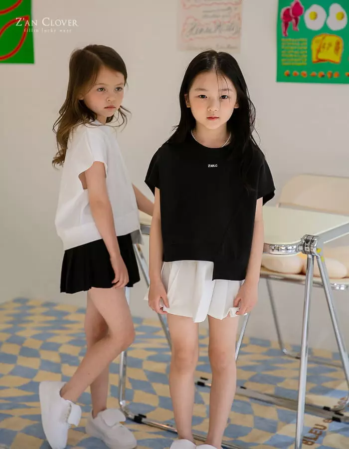 Zan Clover - Korean Children Fashion - #designkidswear - Undal Slit Sweatshirt - 4