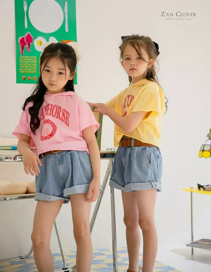Zan Clover - Korean Children Fashion - #discoveringself - Clay Short Hoody - 4