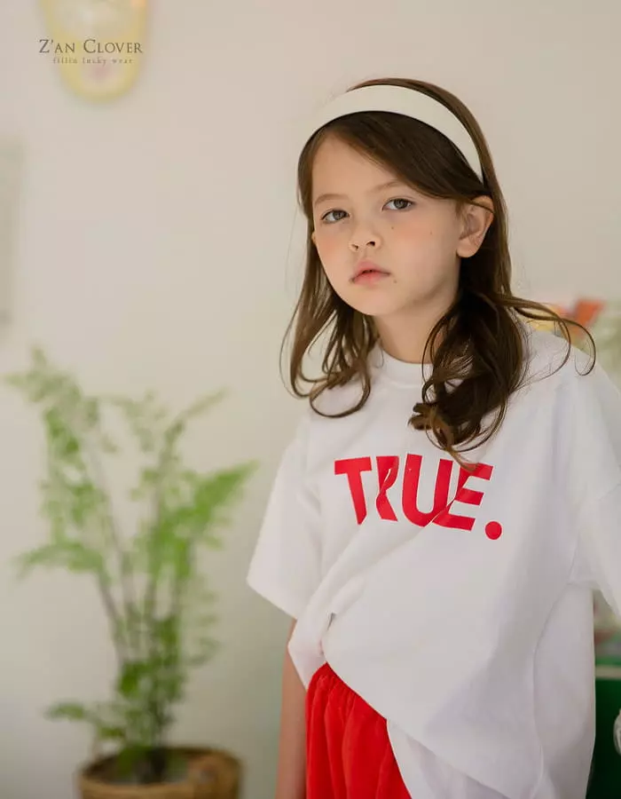 Zan Clover - Korean Children Fashion - #fashionkids - TRUE Tee - 3