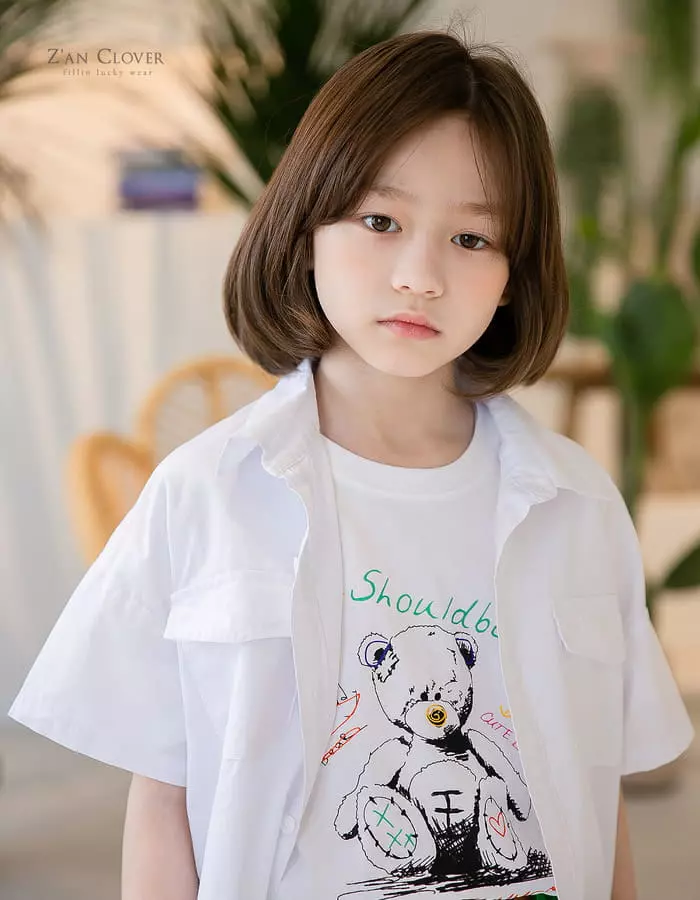 Zan Clover - Korean Children Fashion - #fashionkids - Summer Teddy Tee - 2