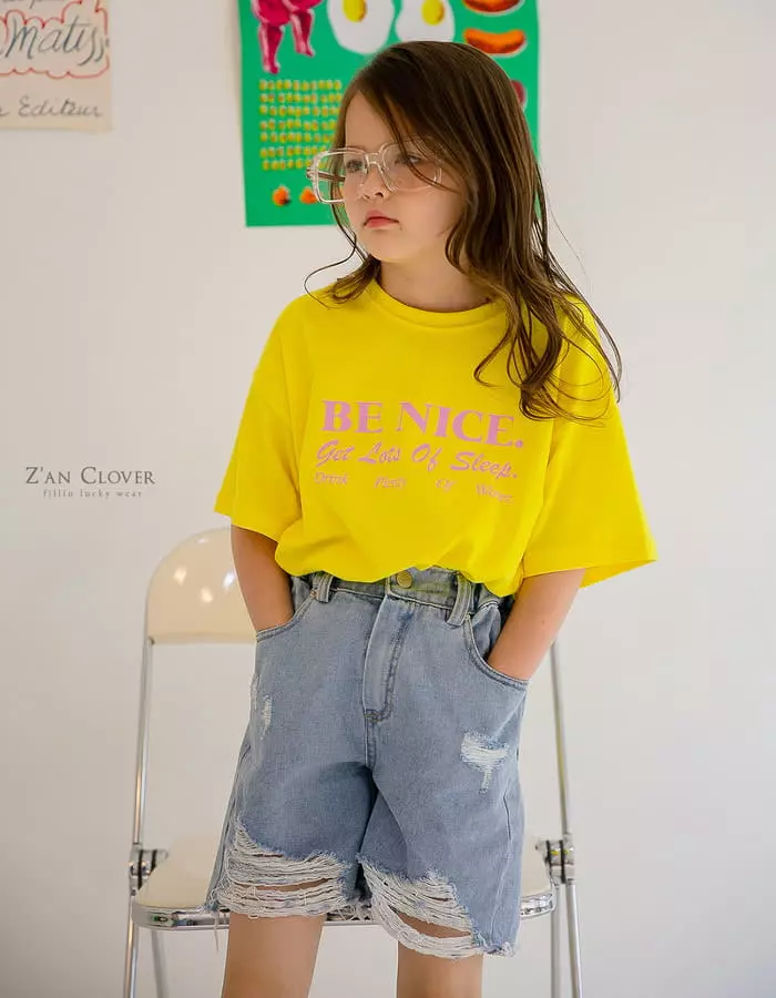 Zan Clover - Korean Children Fashion - #fashionkids - Nice Tee - 5