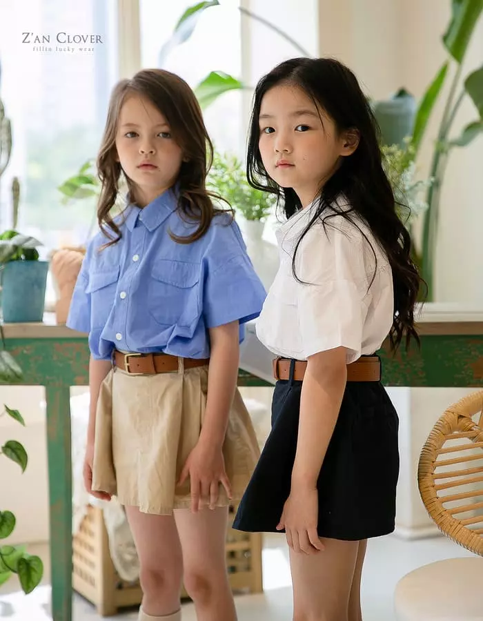 Zan Clover - Korean Children Fashion - #kidsshorts - Mini Miu Skirt - 3
