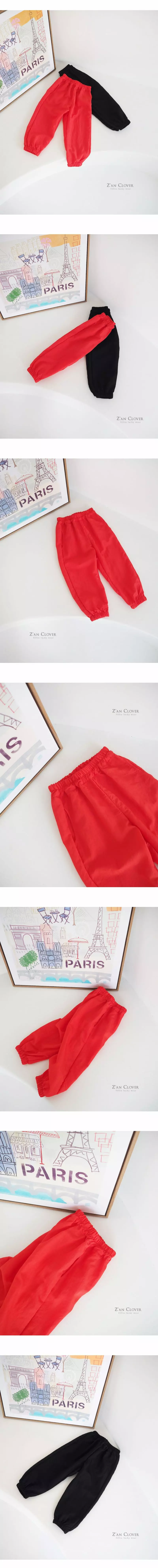 Zan Clover - Korean Children Fashion - #kidsshorts - Summer Jogger Pants - 12