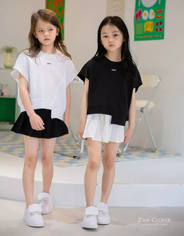 Zan Clover - Korean Children Fashion - #kidsshorts - All That Pleats Skirt - 9