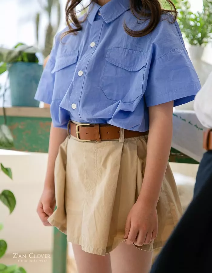 Zan Clover - Korean Children Fashion - #kidsshorts - Mini Miu Skirt - 4