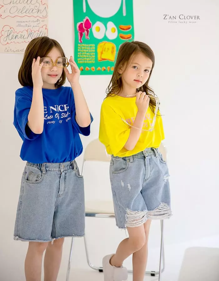 Zan Clover - Korean Children Fashion - #kidsstore - Nice Tee - 7