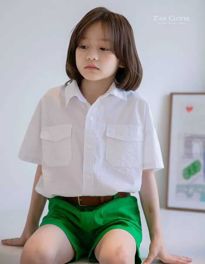 Zan Clover - Korean Children Fashion - #kidsstore - Dandy Shorts - 4