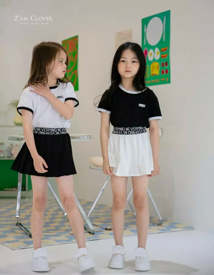 Zan Clover - Korean Children Fashion - #kidzfashiontrend - All That Pleats Skirt - 11
