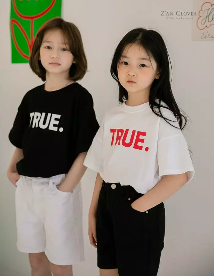 Zan Clover - Korean Children Fashion - #kidzfashiontrend - TRUE Tee - 6