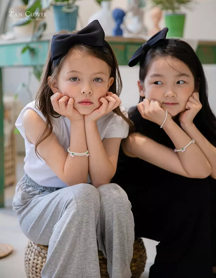 Zan Clover - Korean Children Fashion - #kidzfashiontrend - Layon Wide Pants