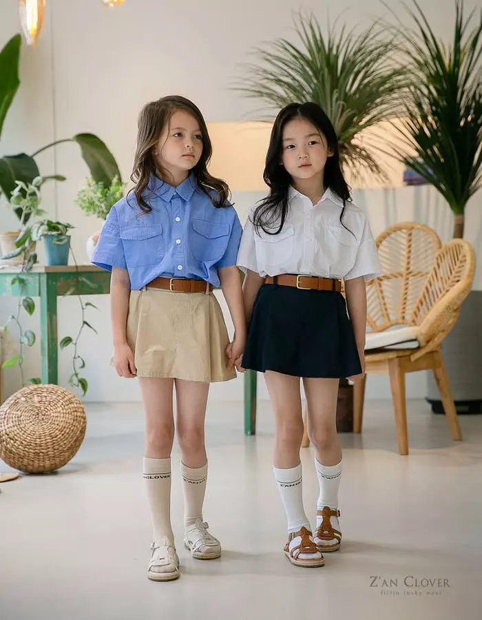 Zan Clover - Korean Children Fashion - #littlefashionista - Mini Miu Skirt - 7