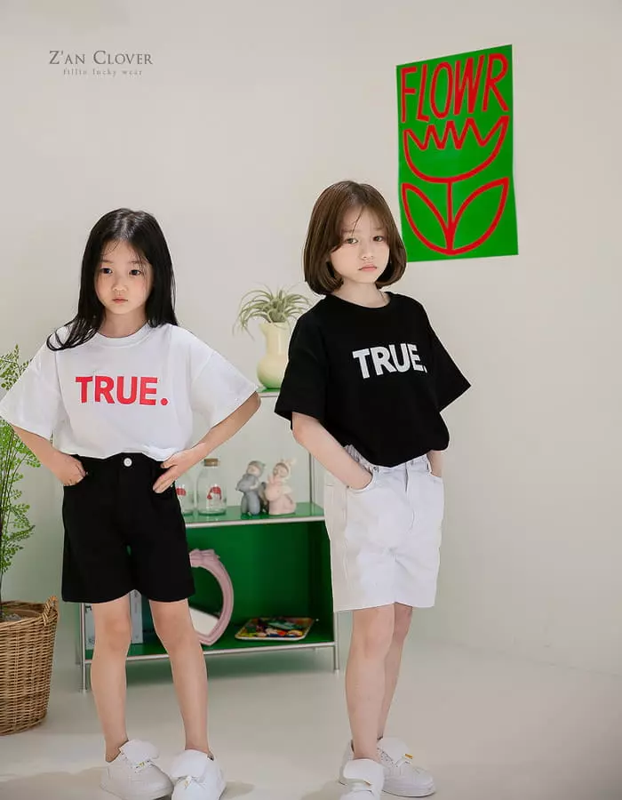 Zan Clover - Korean Children Fashion - #littlefashionista - TRUE Tee - 8
