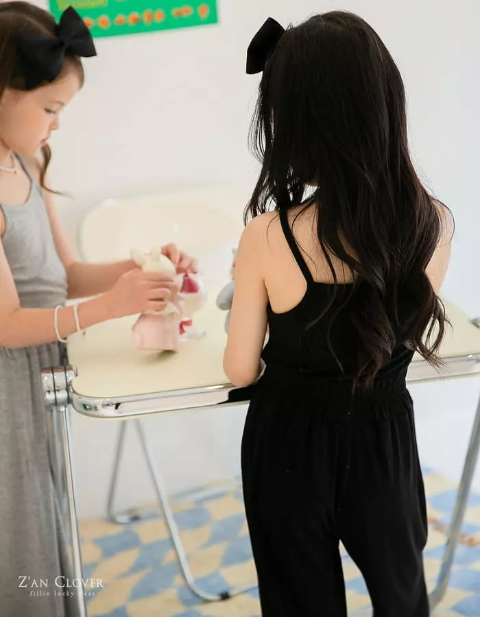 Zan Clover - Korean Children Fashion - #littlefashionista - Layon String Sleeveless