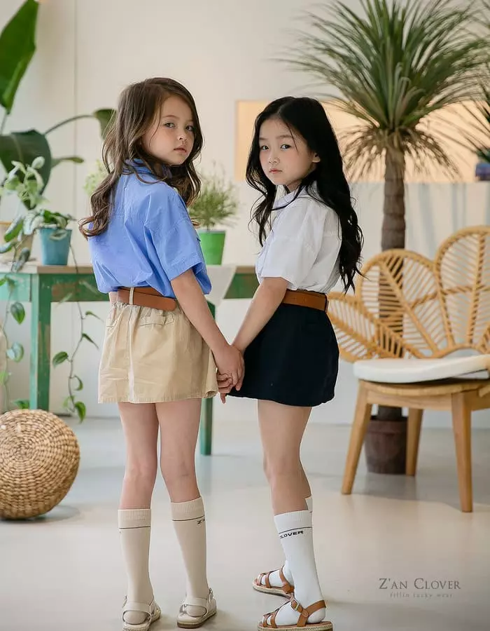 Zan Clover - Korean Children Fashion - #minifashionista - Mini Miu Skirt - 9