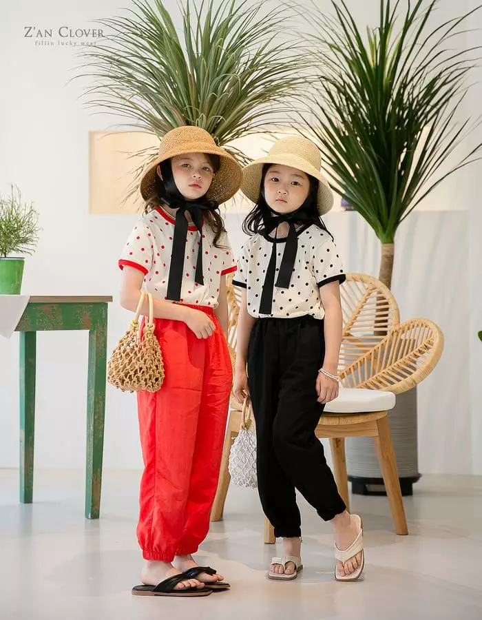 Zan Clover - Korean Children Fashion - #magicofchildhood - Summer Jogger Pants - 4