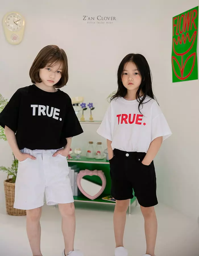 Zan Clover - Korean Children Fashion - #minifashionista - TRUE Tee - 10