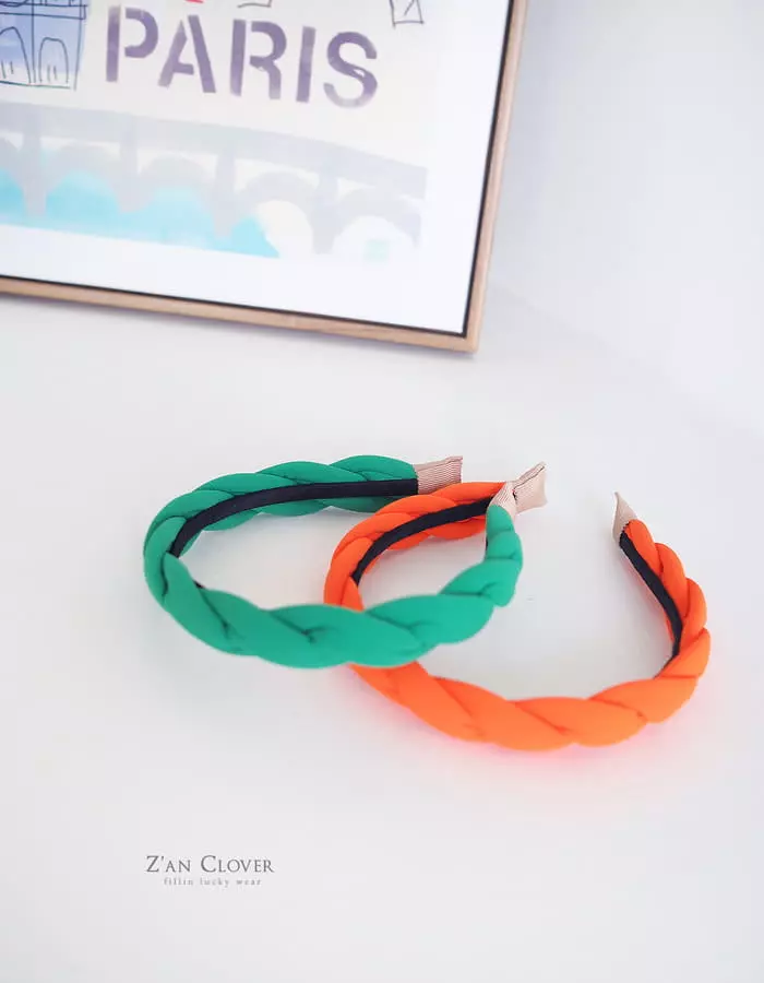 Zan Clover - Korean Children Fashion - #magicofchildhood - Twist Hairband - 4
