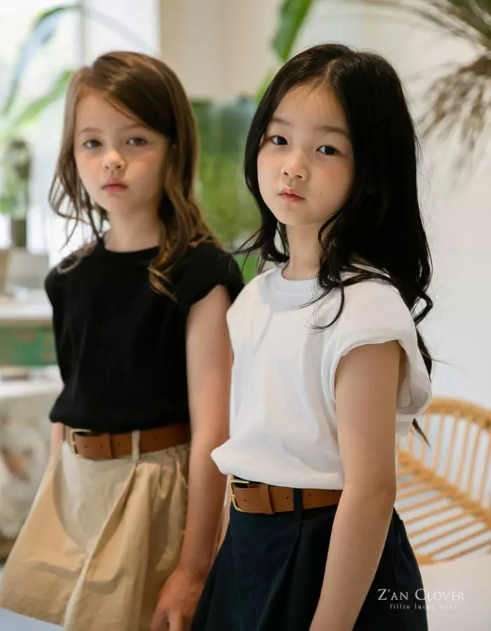 Zan Clover - Korean Children Fashion - #prettylittlegirls - Pad Sleeveless