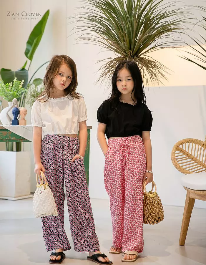 Zan Clover - Korean Children Fashion - #stylishchildhood - Lace Scop Blouse - 6