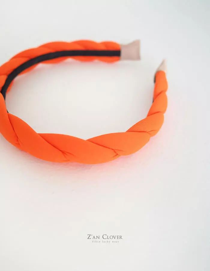 Zan Clover - Korean Children Fashion - #todddlerfashion - Twist Hairband - 6