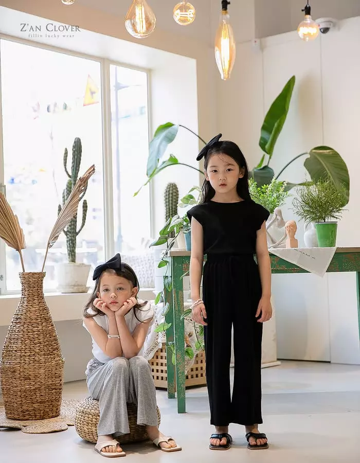 Zan Clover - Korean Children Fashion - #todddlerfashion - Layon Wide Pants - 7