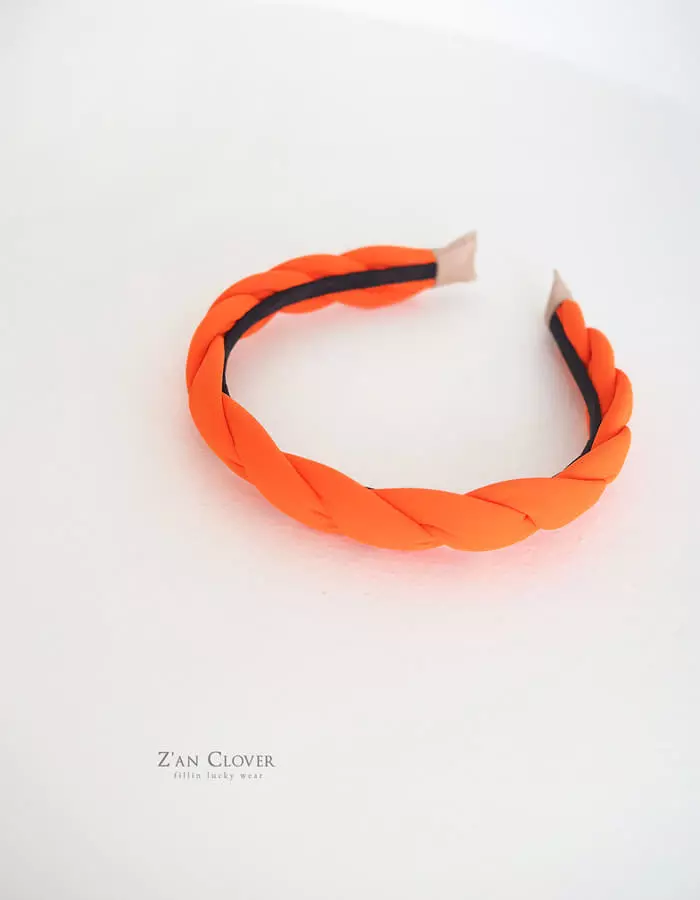 Zan Clover - Korean Children Fashion - #toddlerclothing - Twist Hairband - 7
