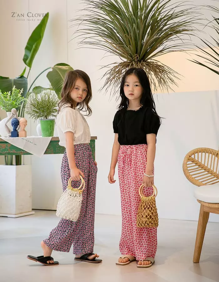 Zan Clover - Korean Children Fashion - #toddlerclothing - Lace Scop Blouse - 5