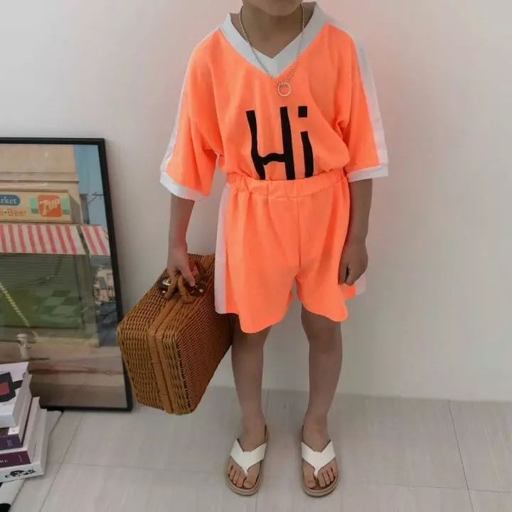 Zukini - Korean Children Fashion - #Kfashion4kids - HI Top Bottom Set - 8